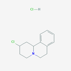 2-Chloro-1,3,4,6,7,11b-Hexahydro-2h-Pyrido2,1-Aisoquinoline Hydrochloride图片