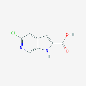 5-chloro-1H-pyrrolo[2,3-c]pyridine-2-carboxylicacid图片