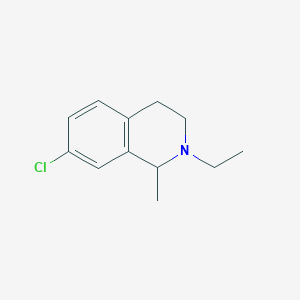 7-chloro-2-ethyl-1-methyl-1,2,3,4-tetrahydroisoquinoline图片