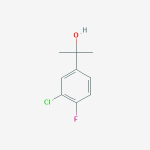 2-(3-Chloro-4-fluorophenyl)-2-propanol图片