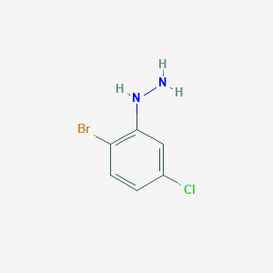 (2-Bromo-5-chlorophenyl)hydrazine图片
