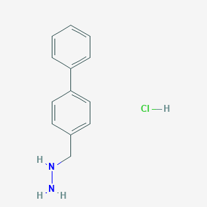 (4-Biphenylylmethyl)hydrazine Hydrochloride图片