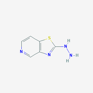 {[1,3]thiazolo[4,5-c]pyridin-2-yl}hydrazine图片