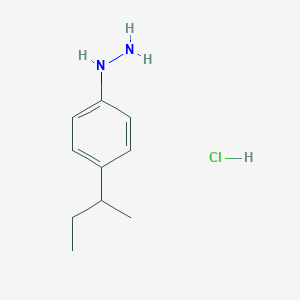 1-(4-sec-Butylphenyl)hydrazine Hydrochloride图片