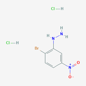(2-Bromo-5-nitrophenyl)hydrazine Dihydrochloride图片