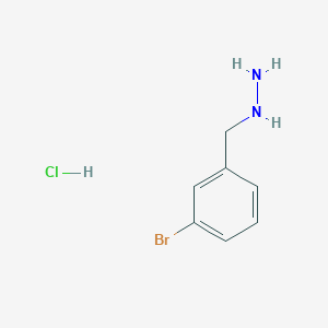 [(3-Bromophenyl)methyl]hydrazine Hydrochloride图片