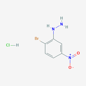(2-Bromo-5-nitrophenyl)hydrazine hydrochloride图片