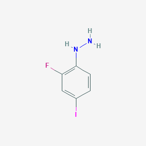 (2-Fluoro-4-iodophenyl)-hydrazine图片