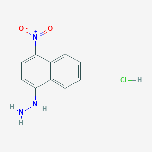 (4-Nitro-1-naphthalenyl)-hydrazine Hydrochloride图片