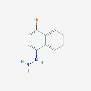 (4-Bromonaphthalen-1-yl)hydrazine图片