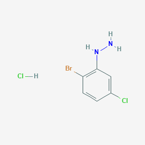 (2-Bromo-5-chlorophenyl)hydrazine Hydrochloride图片