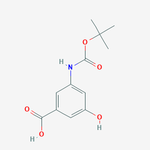 3-(N-Boc-氨基)-5-羟基苯甲酸图片