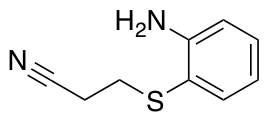 3-[(2-aminophenyl)sulfanyl]propanenitrile图片