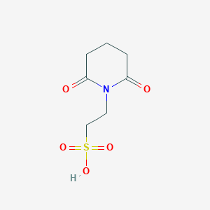 2-(2,6-dioxopiperidin-1-yl)ethane-1-sulfonic acid图片