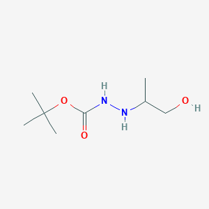 TERT-BUTYL 2-(1-HYDROXYPROPAN-2-YL)HYDRAZINECARBOXYLATE图片