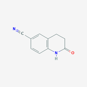 2-oxo-1,2,3,4-tetrahydroquinoline-6-carbonitrile图片