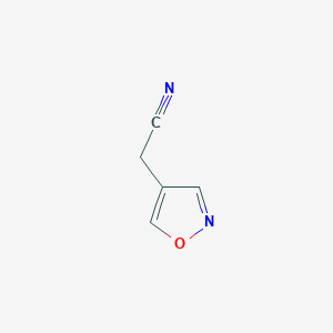 2-(1,2-oxazol-4-yl)acetonitrile图片