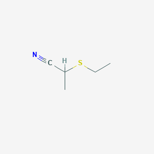 2-(ethylsulfanyl)propanenitrile图片