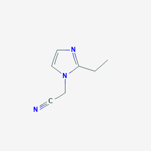 (2-Ethyl-1H-imidazol-1-yl)acetonitrile图片