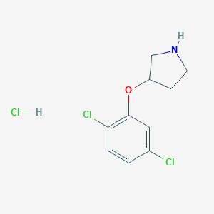 3-(2,5-Dichlorophenoxy)pyrrolidinehydrochloride图片