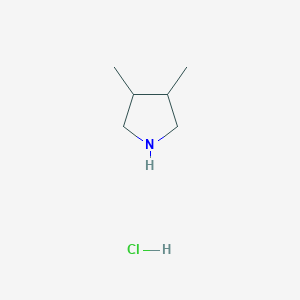 3,4-Dimethylpyrrolidine Hydrochloride图片