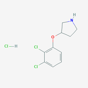 3-(2,3-Dichlorophenoxy)pyrrolidinehydrochloride图片