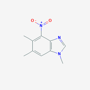 1,5,6-trimethyl-4-nitro-1H-1,3-benzimidazole图片