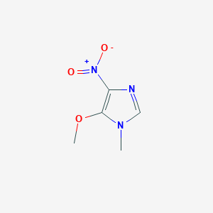 4-Methoxy-1-methyl-5-nitro-1H-imidazole图片