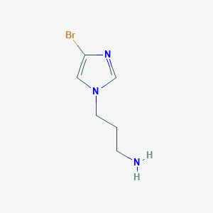 4-Bromo-1H-imidazole-1-propanamine图片