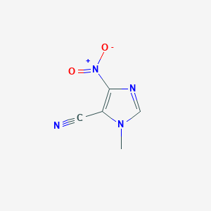1-METHYL-4-NITRO-1H-IMIDAZOLE-5-CARBONITRILE图片