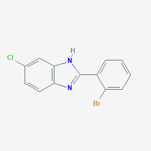 2-(2-Bromophenyl)-5-chloro-1H-benzoimidazole图片