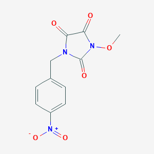 1-Methoxy-3-(4-nitrobenzyl)-1H-imidazole-2,4,5(3H)-trione图片