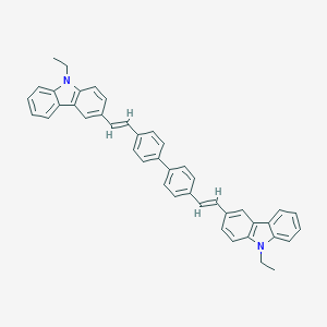 4,4'-双(9-乙基-3-咔唑乙烯基)-1,1'-联苯,升华纯图片