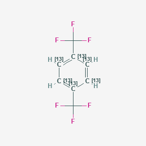 1,4-Bis(trifluoromethyl)benzene-13C6图片