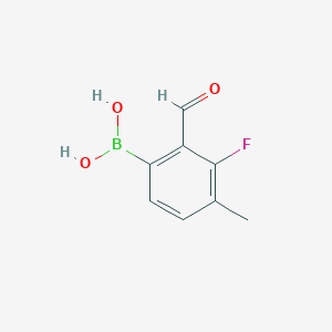 3-Fluoro-2-Formyl-4-Methylphenyboronic Acid图片