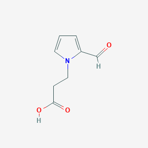 3-(2-formyl-1H-pyrrol-1-yl)propanoic acid图片