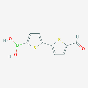 5'-Formyl-2,2'-bithiophene-5-boronic Acid图片