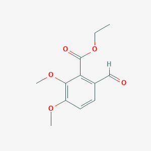 6-?Formyl-?2,?3-?dimethoxy-benzoic Acid Ethyl Ester图片
