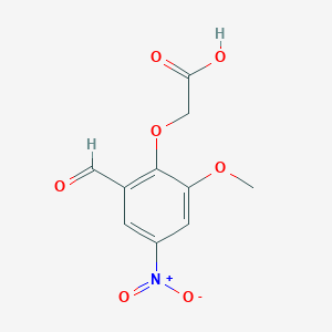 (2-Formyl-6-methoxy-4-nitrophenoxy)acetic Acid图片