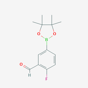 4-Fluoro-3-formylphenylboronic acid,pinacol ester图片