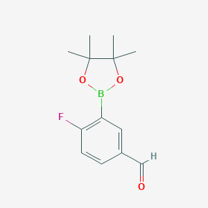 2-Fluoro-5-formylphenylboronic Acid Pinacol Ester图片