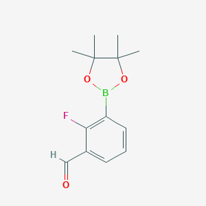 2-Fluoro-3-formylphenylboronic Acid Pinacol Ester图片