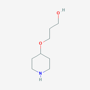 3-(piperidin-4-yloxy)propan-1-ol图片