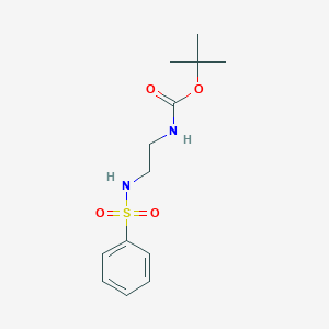 TERT-BUTYL 2-(PHENYLSULFONAMIDO)ETHYLCARBAMATE图片