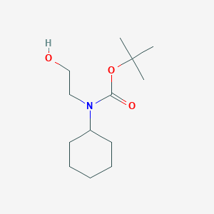 tert-Butyl cyclohexyl(2-hydroxyethyl)carbamate图片