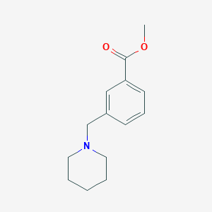 Methyl 3-(piperidin-1-ylmethyl)benzoate图片