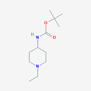 tert-Butyl(1-ethylpiperidin-4-yl)carbamate图片