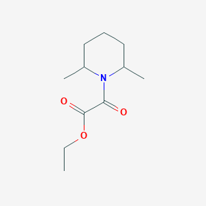 ethyl 2-(2,6-dimethylpiperidin-1-yl)-2-oxoacetate图片