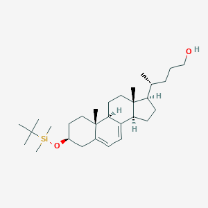 (3β)-3-[(tert-Butyldimethylsilyl)oxy]-chola-5,7-dien-24-ol图片