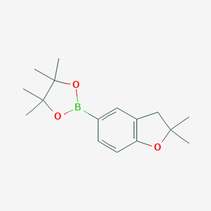 2-(2,2-dimethyl-2,3-dihydro-1-benzofuran-5-yl)-4,4,5,5-tetramethyl-1,3,2-dioxaborolane图片